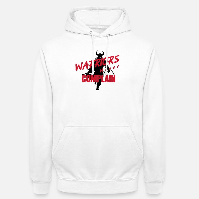 Aucune plainte - Sweat-shirt à capuche unisexe - blanc