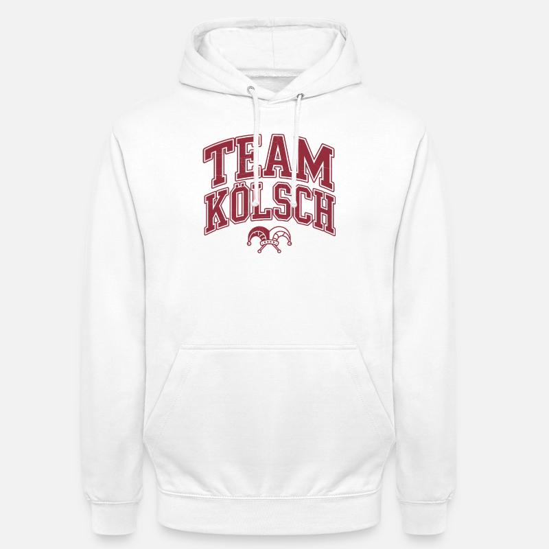 Team Kölsch - Karneval Kostüm - Unisex Hoodie - Weiß