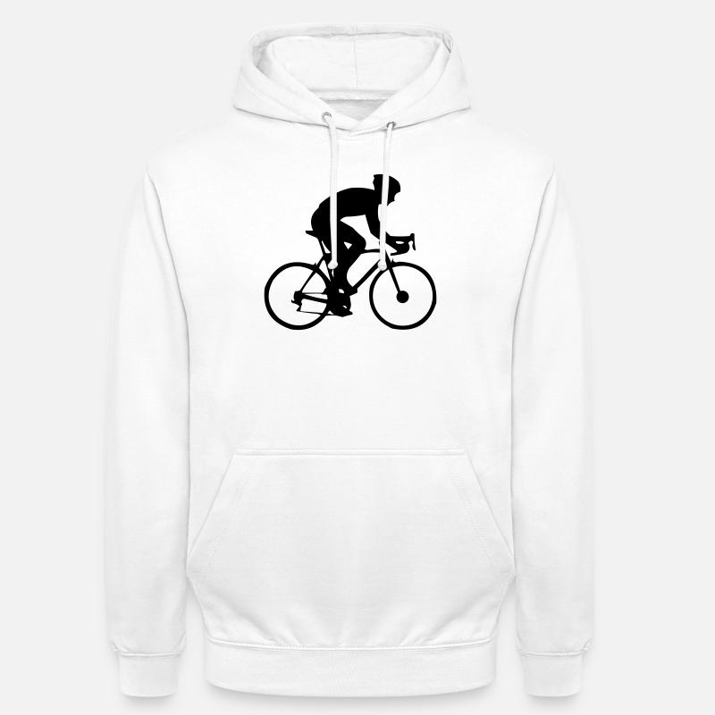 biker - Unisex Hoodie - white