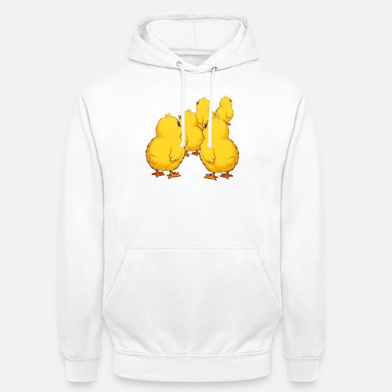 chick - Unisex Hoodie - white