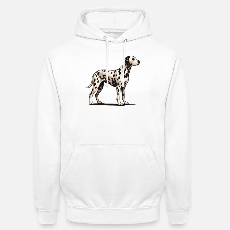 Dalmatiner - Unisex Hoodie - Weiß