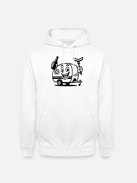 Its Camping Time - Unisex Hoodie - Weiß