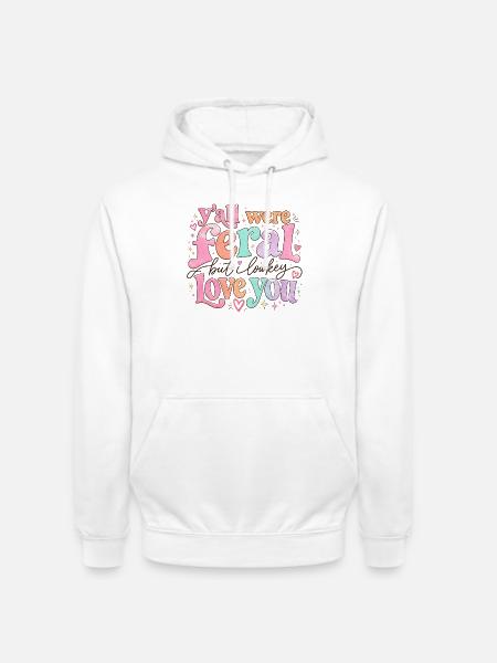 Lehrerin Spruch Humor Schule Geschenkidee - Unisex Hoodie - Weiß