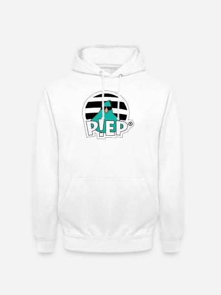 PIEP Türsteher Vogel "Ben" - Unisex Hoodie - Weiß