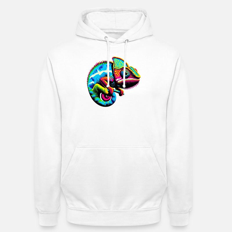 Chamäleon - Unisex Hoodie - Weiß