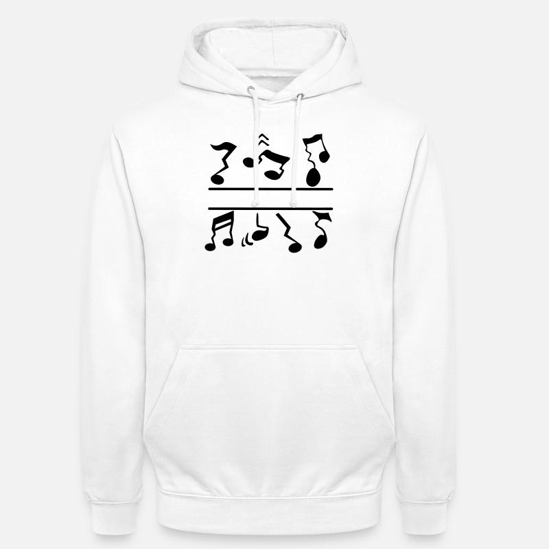 False notes - Unisex Hoodie - white