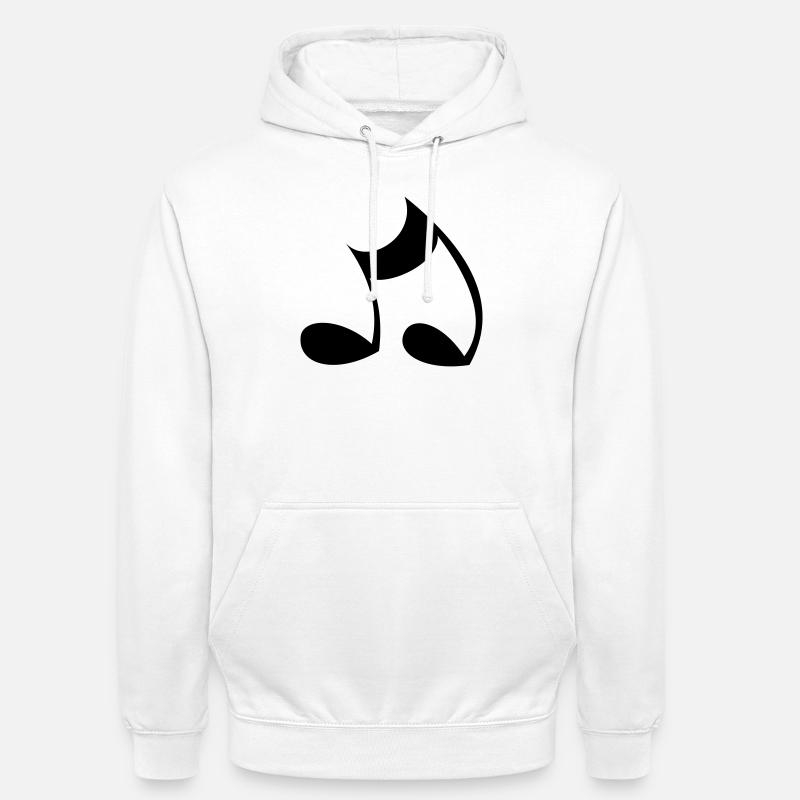 Note - Unisex Hoodie - white