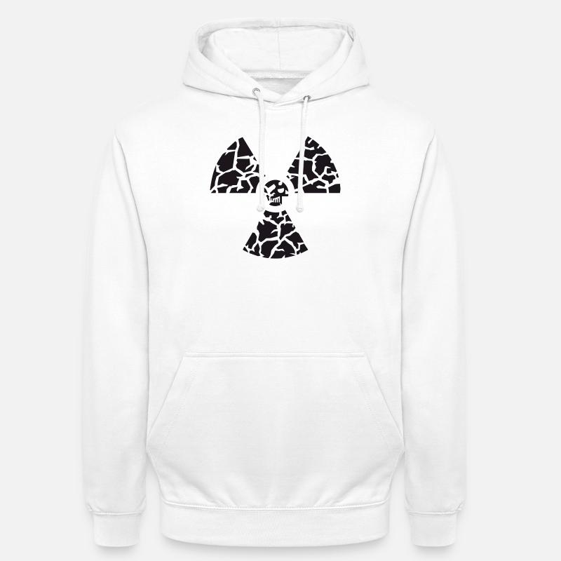 Against nuclear power - Unisex Hoodie - white