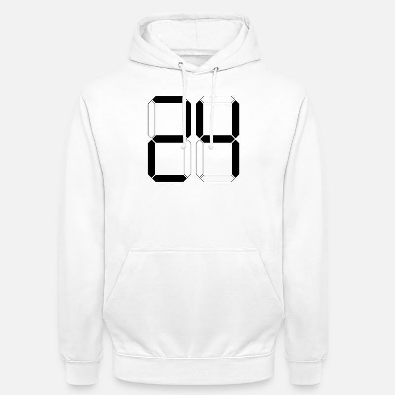 NUMMER 24 Vierundzwanzig Geschenk Digital - Unisex Hoodie - Weiß