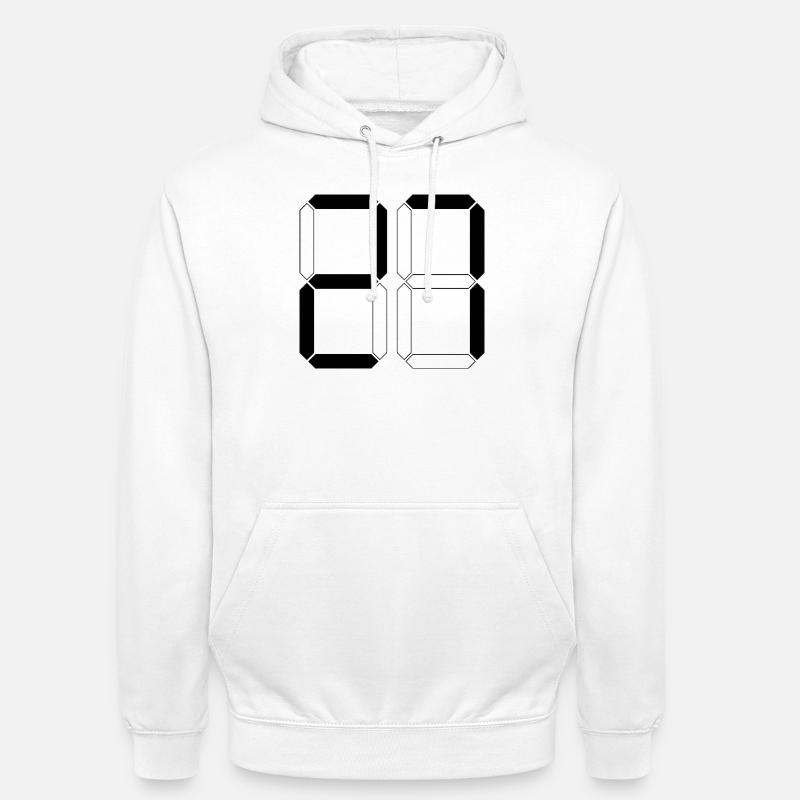 NUMMER 27 Siebenundzwanzig Geschenk Digital - Unisex Hoodie - Weiß