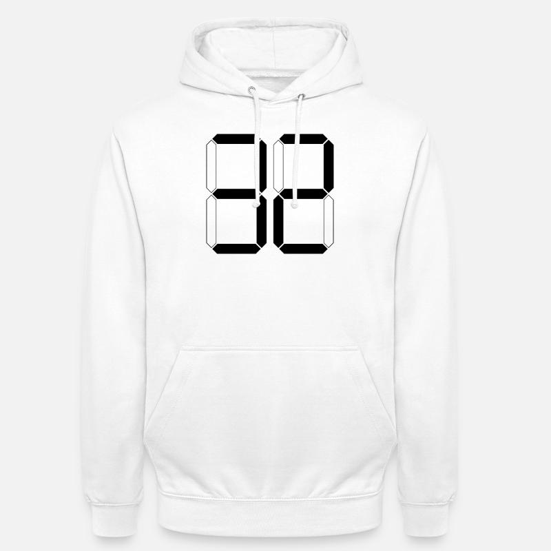 NUMÉRO 32 Trente-deux Cadeaux Numériques - Sweat-shirt à capuche unisexe - blanc