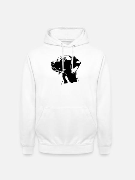 Magyar Vizsla Kopf - Unisex Hoodie - Weiß