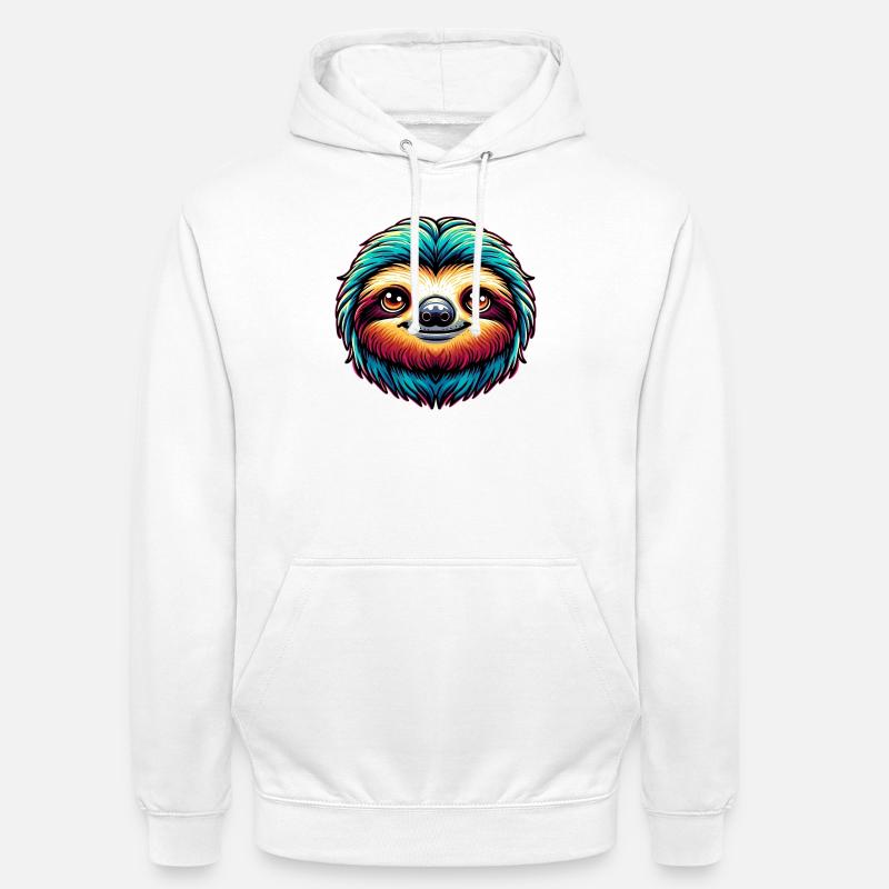 Paresse - Sweat-shirt à capuche unisexe - blanc