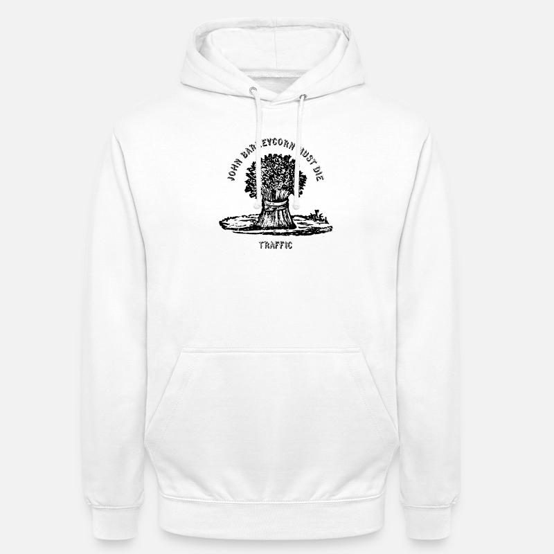 Cordon d’orge - Sweat-shirt à capuche unisexe - blanc