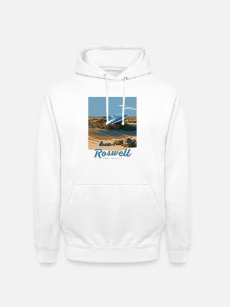 Roswell, New Mexico - Unisex Hoodie - Weiß