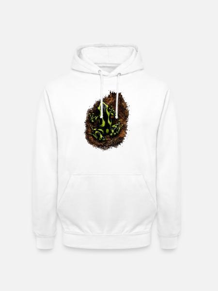 Dendrobates Auratus Karibik - Unisex Hoodie - Weiß