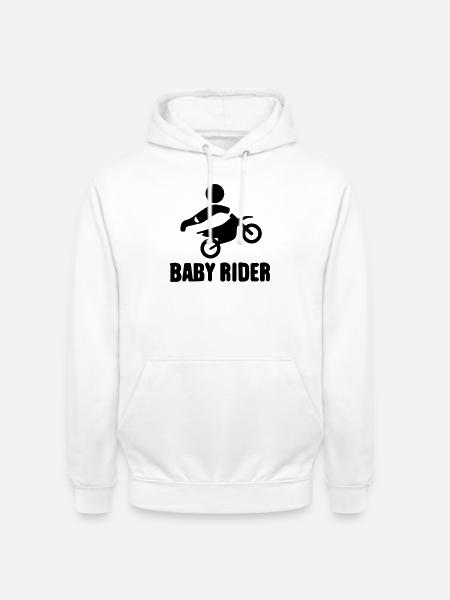 Baby Rider  - Unisex Hoodie - Weiß