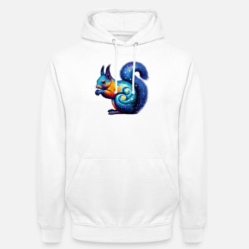 Eichhörnchen - Unisex Hoodie - Weiß