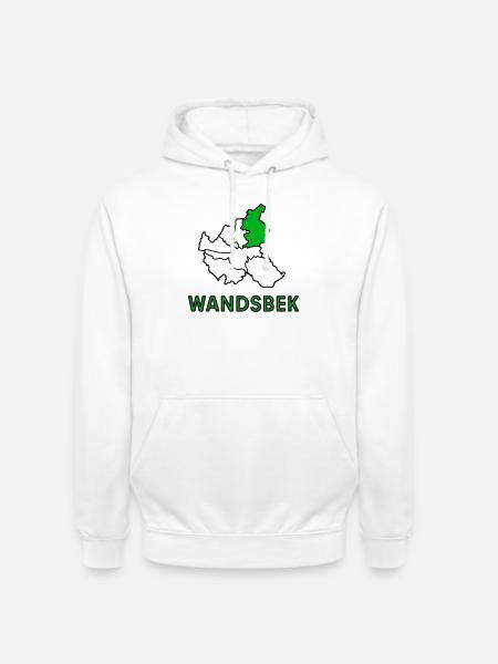 Wandsbek, a district of Hamburg - Unisex Hoodie - white