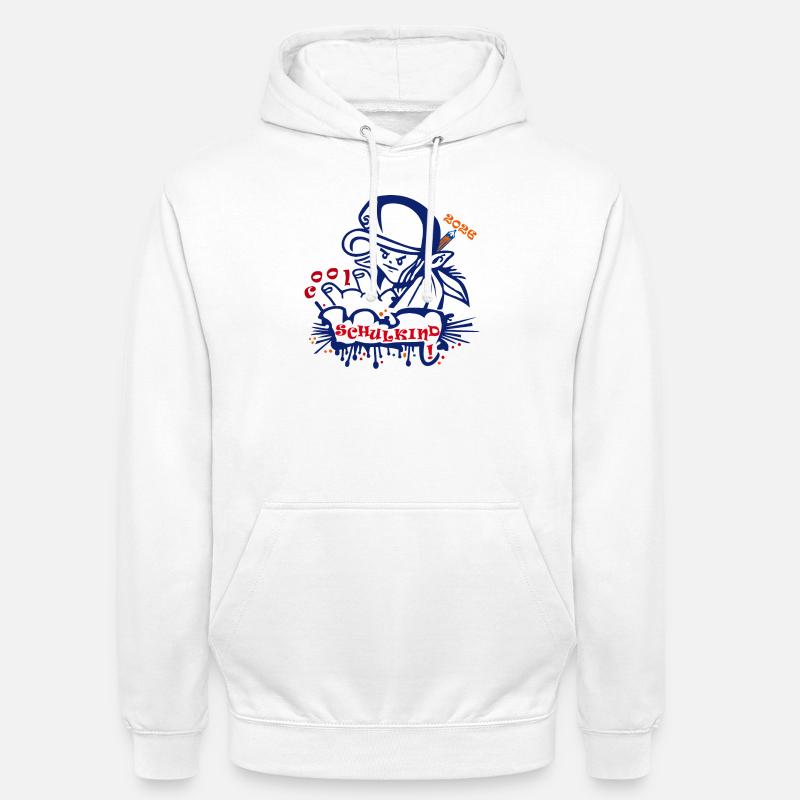 Écolier - Sweat-shirt à capuche unisexe - blanc