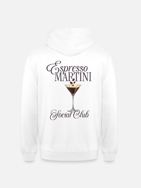 Espresso Martini Social Club - Unisex Hoodie - Weiß