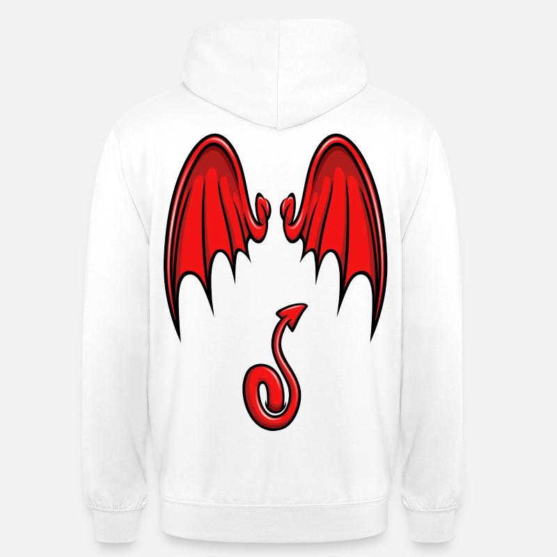 Ich bin ein kleiner Teufel - Unisex Hoodie - Weiß