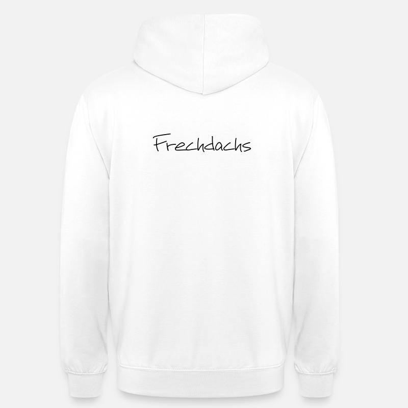 Frechdachs Kind Kleinkind frech Geschenk - Unisex Hoodie - Weiß