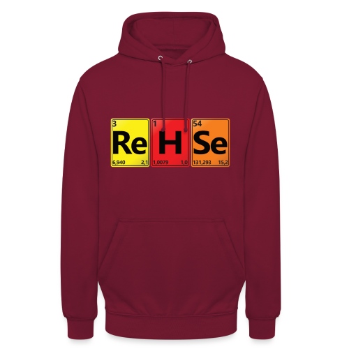 REHSE - Dein Name im Chemie-Look - Unisex Hoodie