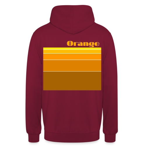 Orange - Unisex Hoodie