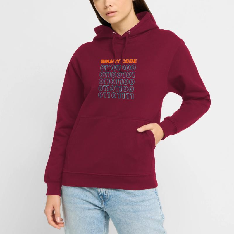 Binary code Unisex Hoodie