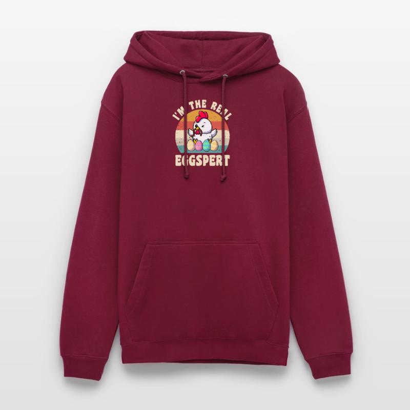 Eggspert Easter Easter Eggs Easter Chicken Unisex Hoodie