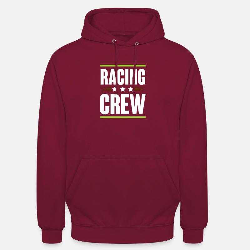 Équipage de course - Sweat-shirt à capuche unisexe - bordeaux
