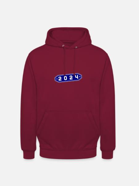 2024 Symbol - Unisex Hoodie - Bordeaux