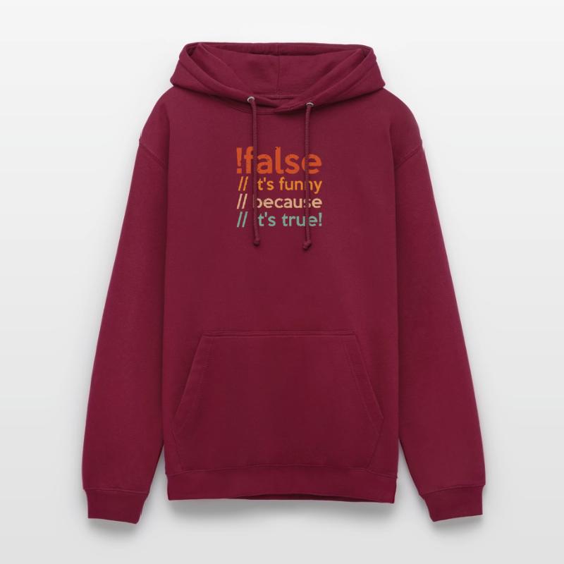 Programmierer false true Informatiker Student Code Unisex Hoodie