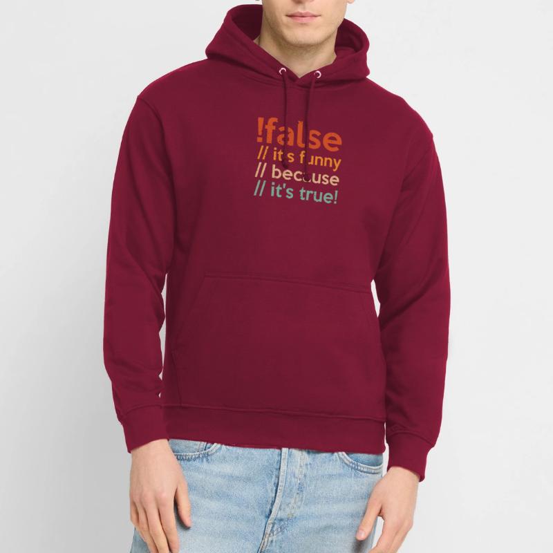 Programmierer false true Informatiker Student Code Unisex Hoodie