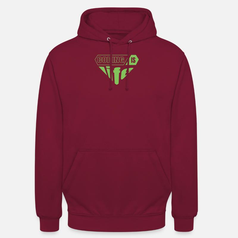 Softwareentwickler Programmierer Geschenk - Unisex Hoodie - Bordeaux