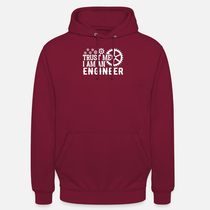 Mechanical Engineer Mechanical Engineer Profession - Unisex Hoodie - bordeaux