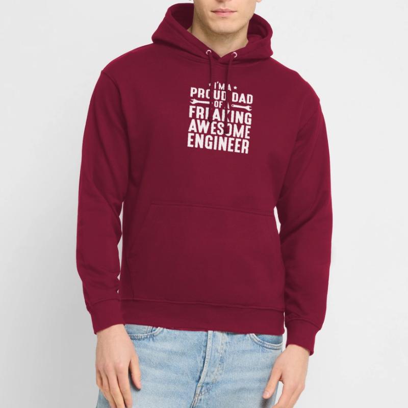 Engineer Brain Mechanical Engineering Electrical Engineering Son Unisex Hoodie