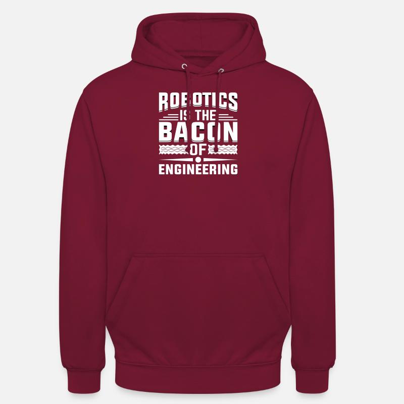 Roboter Programmierer Automatisierungstechniker - Unisex Hoodie - Bordeaux