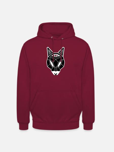 Mekuroeil - Unisex Hoodie - bordeaux