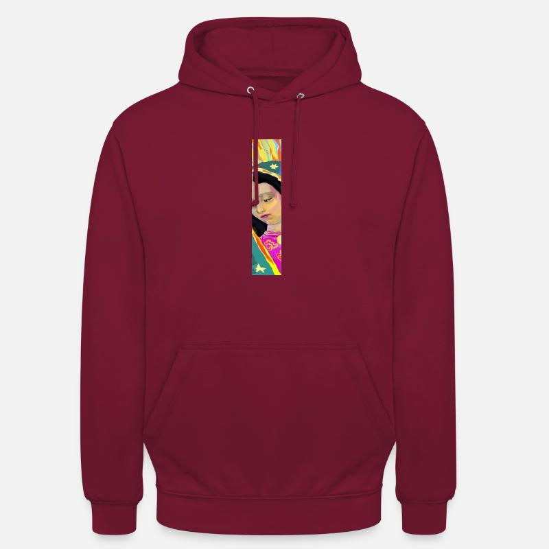 Guadalupe-Säule - Unisex Hoodie - Bordeaux