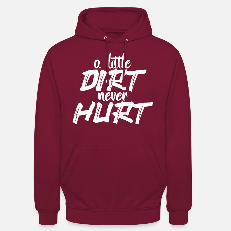 C’est un petit salaud. - Sweat-shirt à capuche unisexe - bordeaux