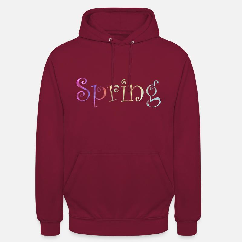 Spring gift gift idea - Unisex Hoodie - bordeaux