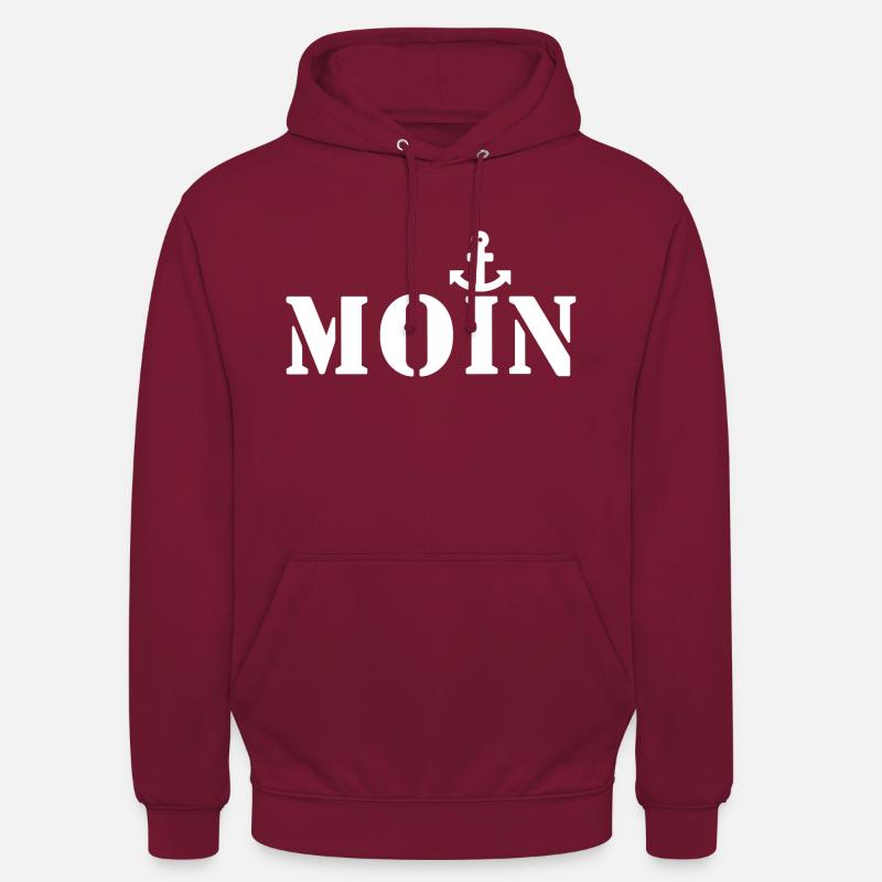 Moin - Unisex Hoodie - Bordeaux