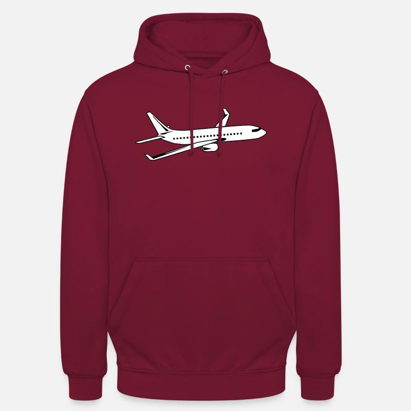 fly - Unisex-hettegenser - burgunder