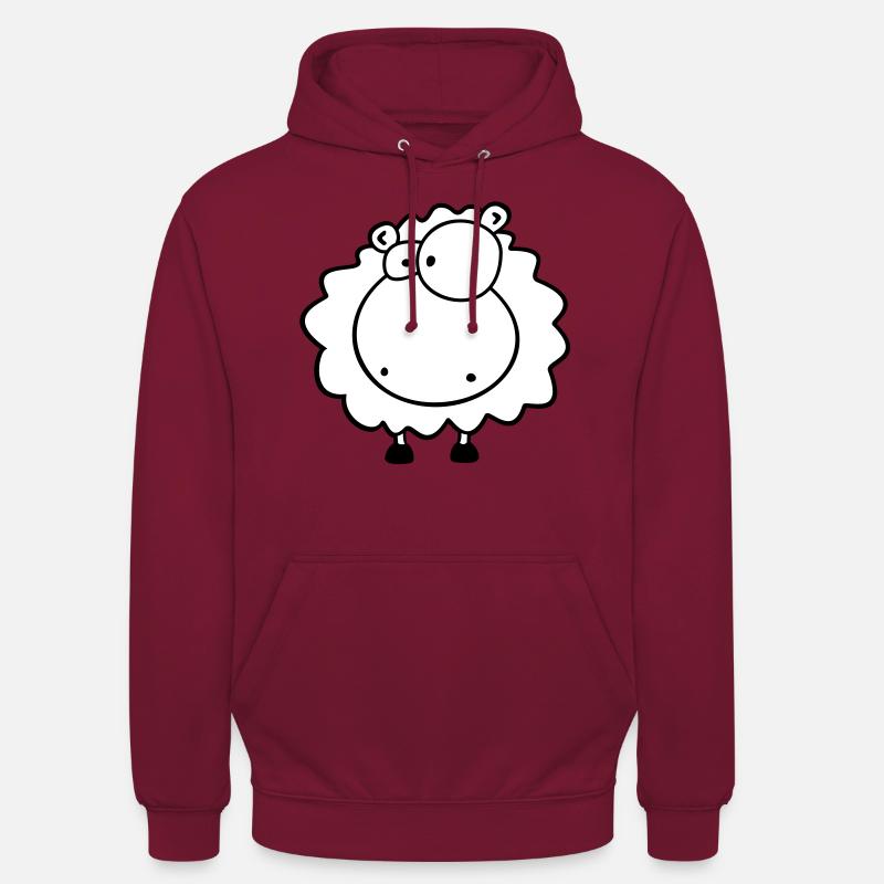 Kleines kuschel Schäfchen - Unisex Hoodie - Bordeaux