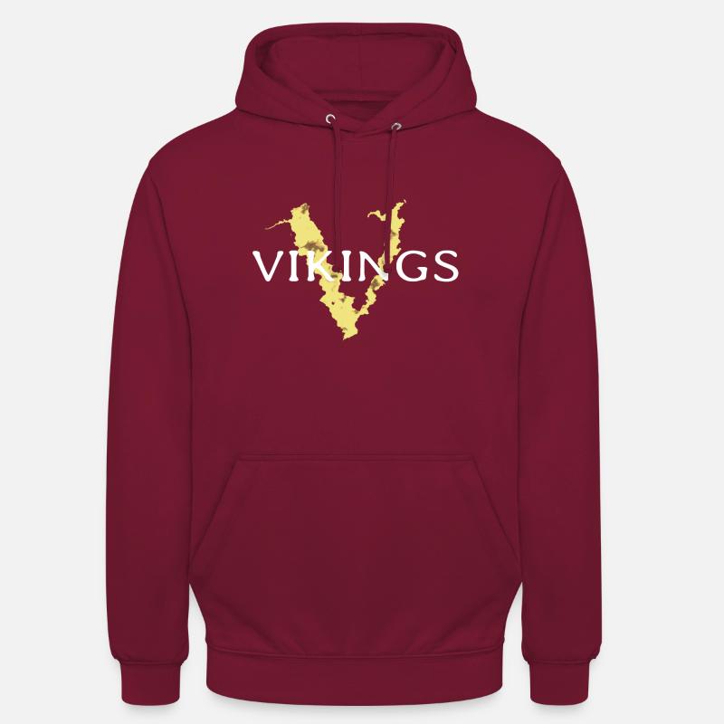 Vikings - Unisex Hoodie - bordeaux
