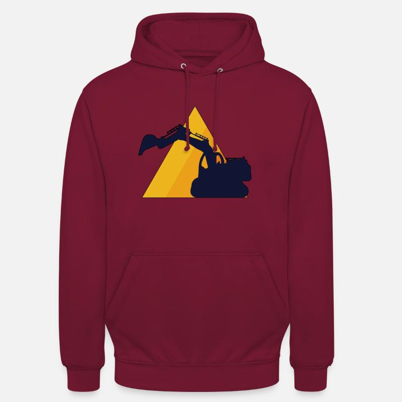 Bagger Geschenk Geschenkidee - Unisex Hoodie - Bordeaux