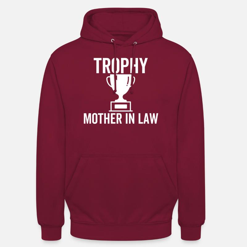 Trophäe Schwiegermutter - Unisex Hoodie - Bordeaux