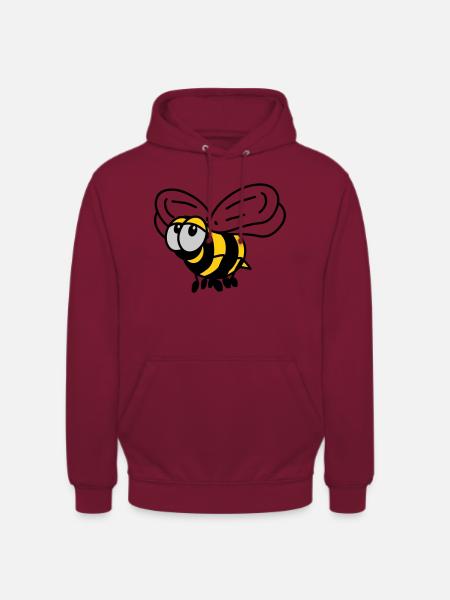 Biene - Unisex Hoodie - Bordeaux